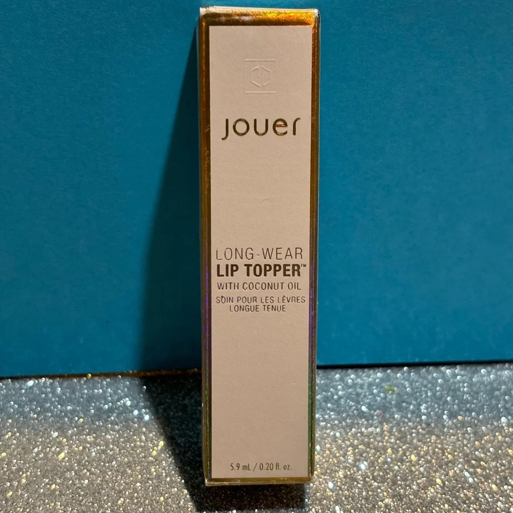 BNIB! JOUER Long Wear Lip Topper in Champagne Gold 🍾🥂